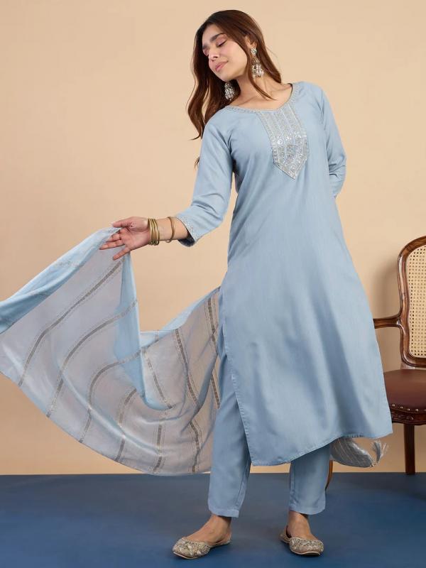 VP 9831 G Women's Designer Kurta Pant Set Premium Pattern Collection